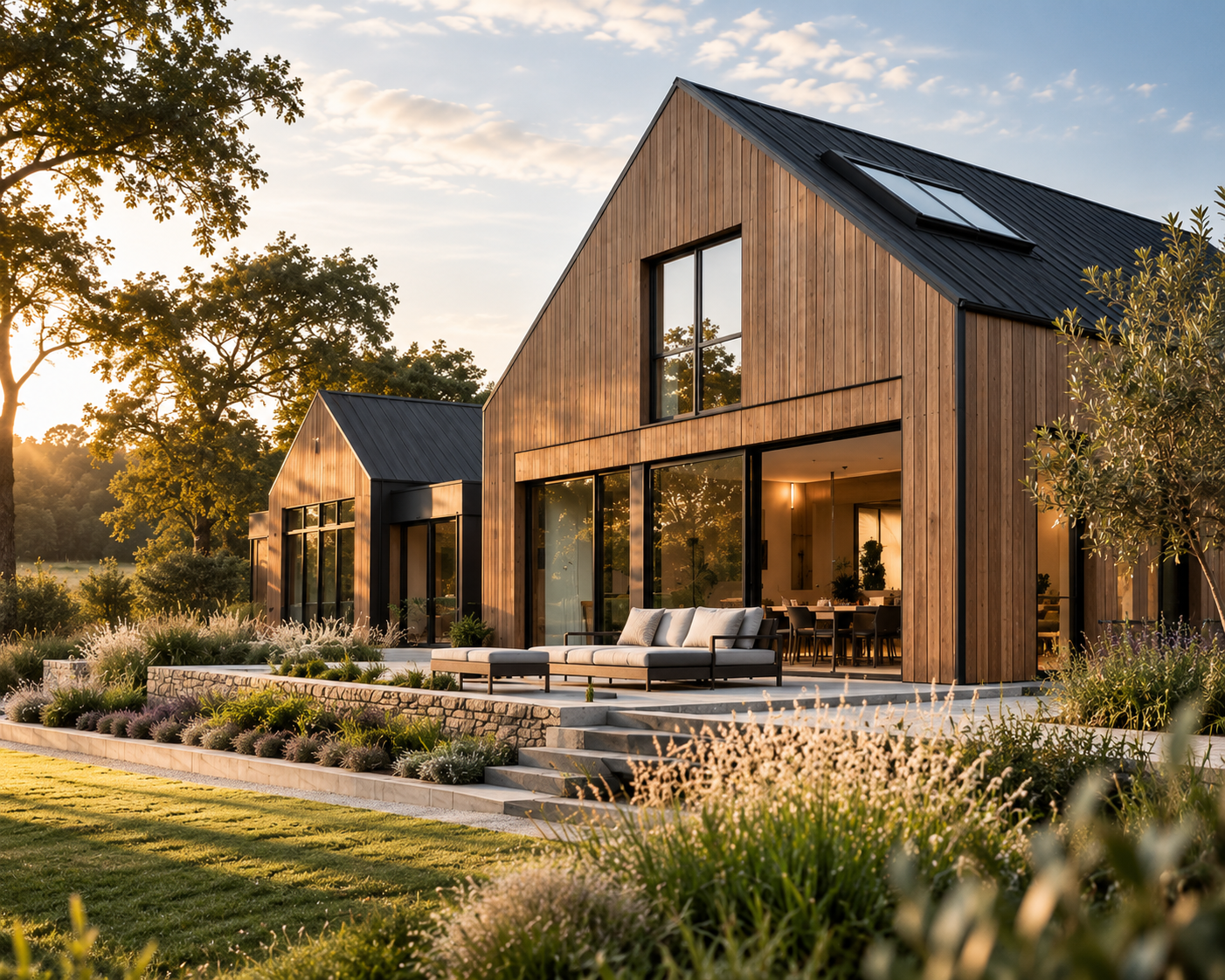 Compact single storey home interior
