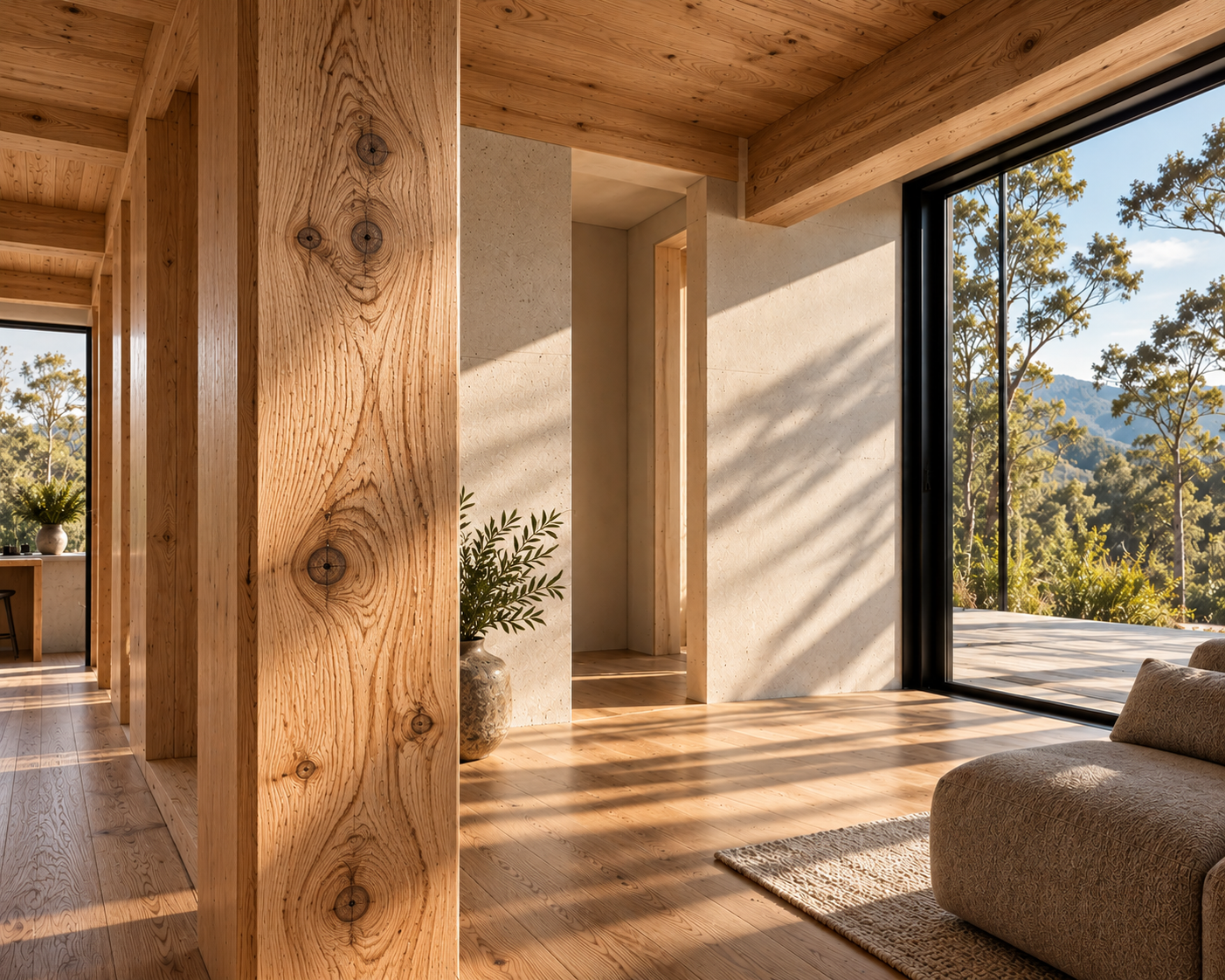 Turnkey delivery — internal fit-out inside the finished home